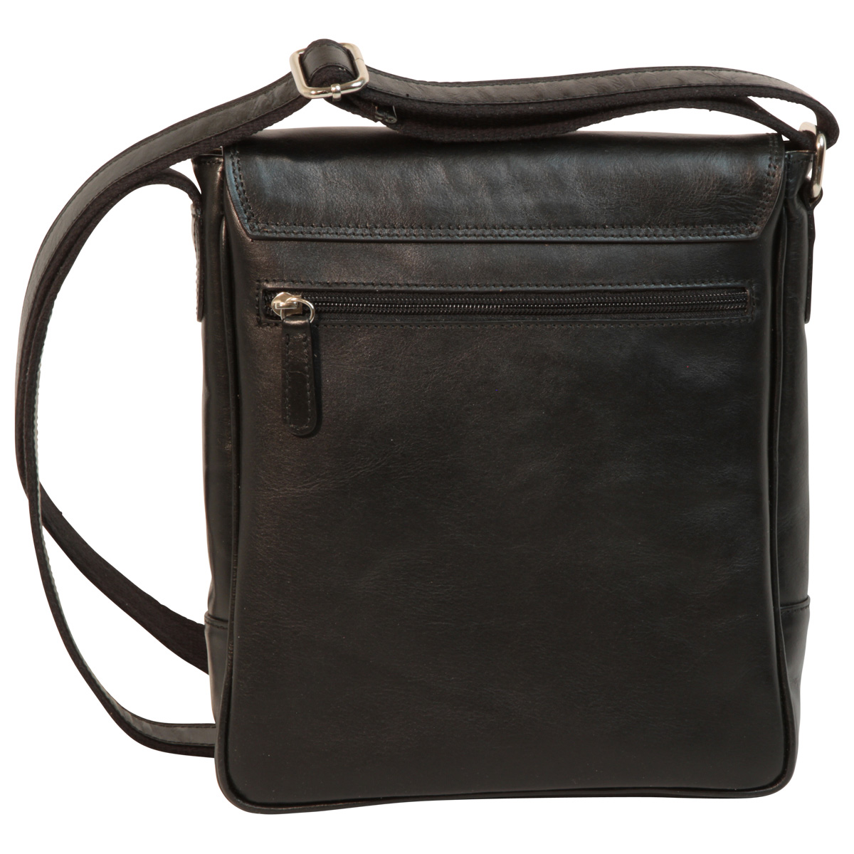 Leather I-Pad bag - Black | 087361NE | EURO | Old Angler Firenze