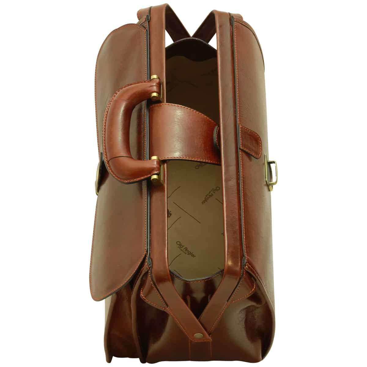 Leather Doctor's Bag - Brown | 092005MA | EURO | Old Angler Firenze