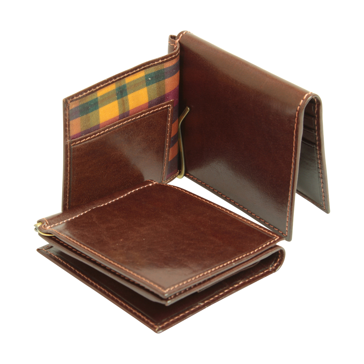Three part wallet - Brown | 501905MA US | Old Angler Firenze