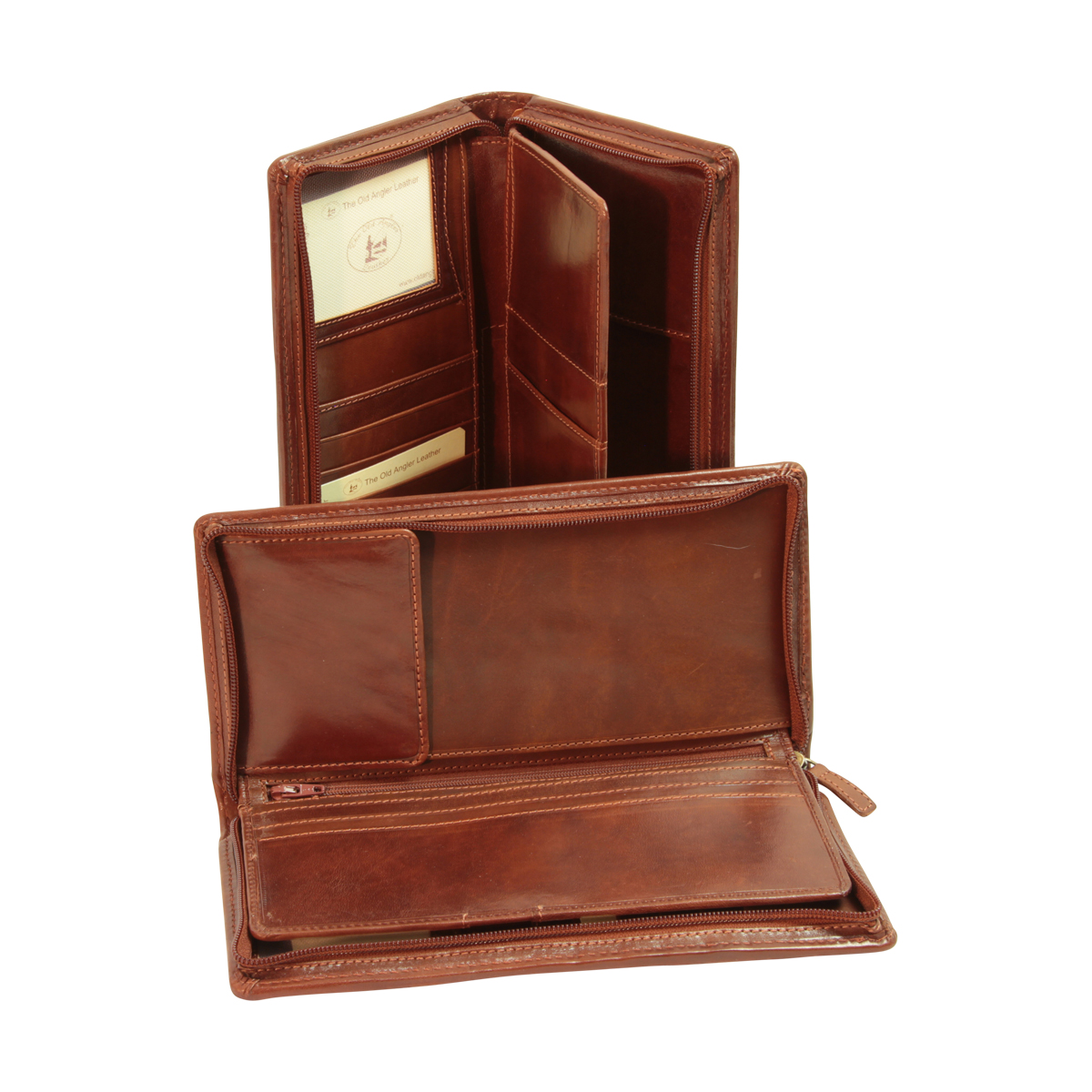 Leather travel wallet|506205MA|Old Angler Firenze