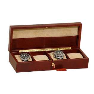 Leather watch case - Brown | 752205MA UK | Old Angler Firenze