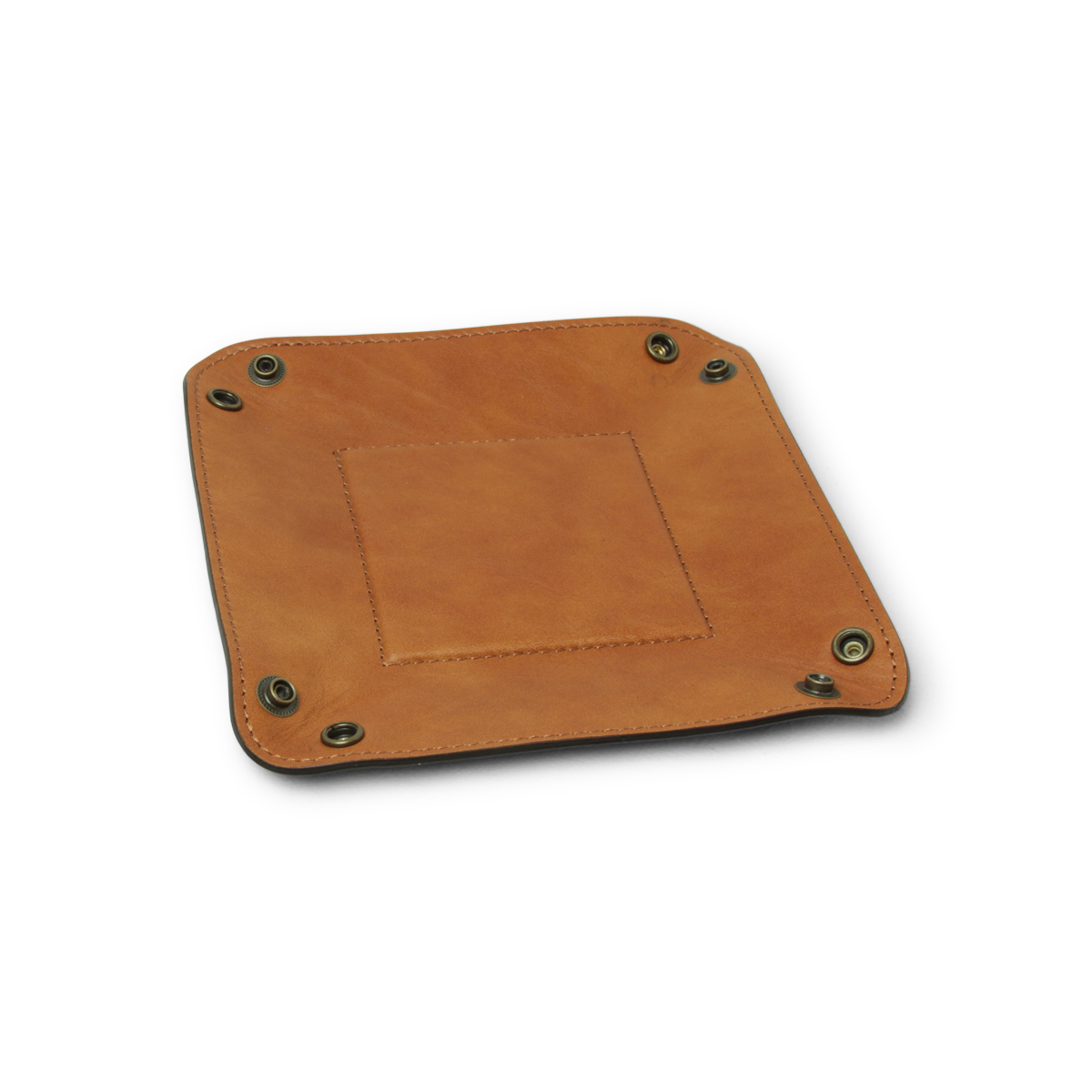 Leather valet tray - colonial|755589CO|Old Angler Firenze