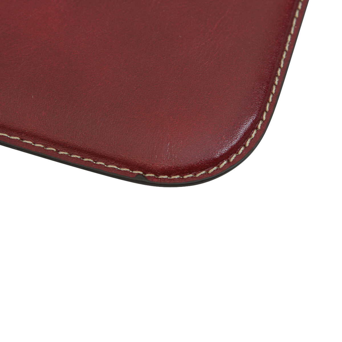Leather desk pad - red | 760089RO | EURO | Old Angler Firenze