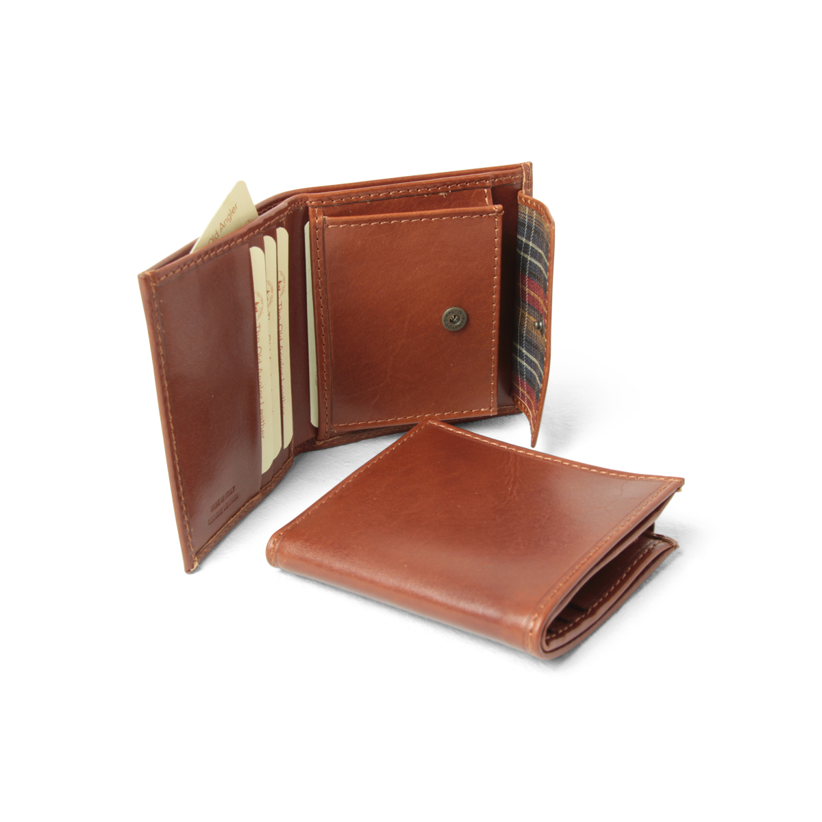 Leather wallet - brown |803893MA|Old Angler Firenze
